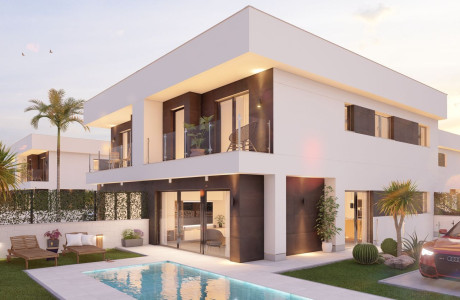 Promoción Celeste Villas obra nueva en Mutxamel photo 1