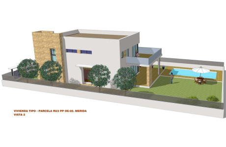 Detached villa for sale in Avenida Luis Jacinto Ramallo García s/n, Mérida thumbnail 2
