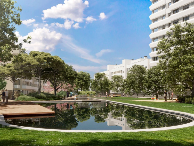 Obra nueva Residencial Jardín de Cervantes - 3ª Fase en Alcalá de Henares (Revista) photo 2