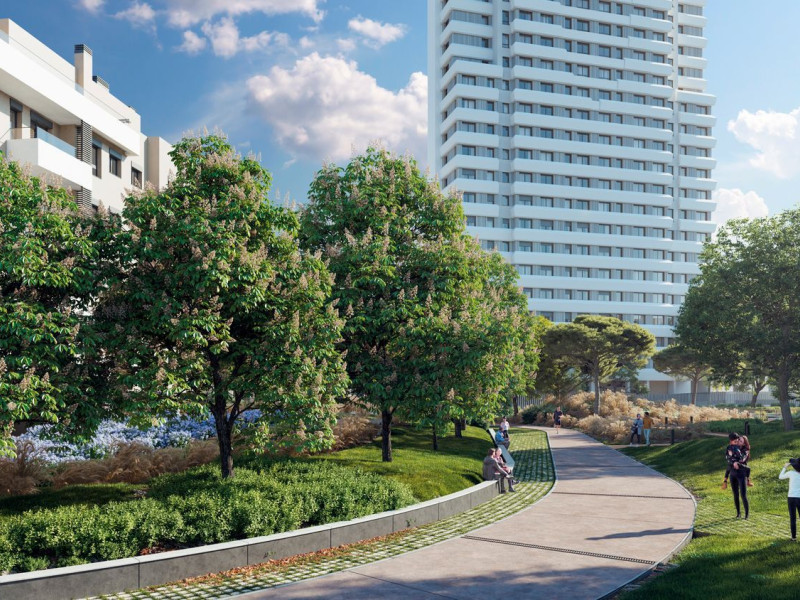 Obra nueva Residencial Jardín de Cervantes - 3ª Fase en Alcalá de Henares (Revista) photo 5
