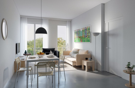 Promoción Residencial Villarcayo obra nueva en Madrid photo 4