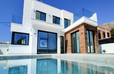 Promoción de chalets de estilo moderno en Polop de la Marina obra nueva en Polop photo 4