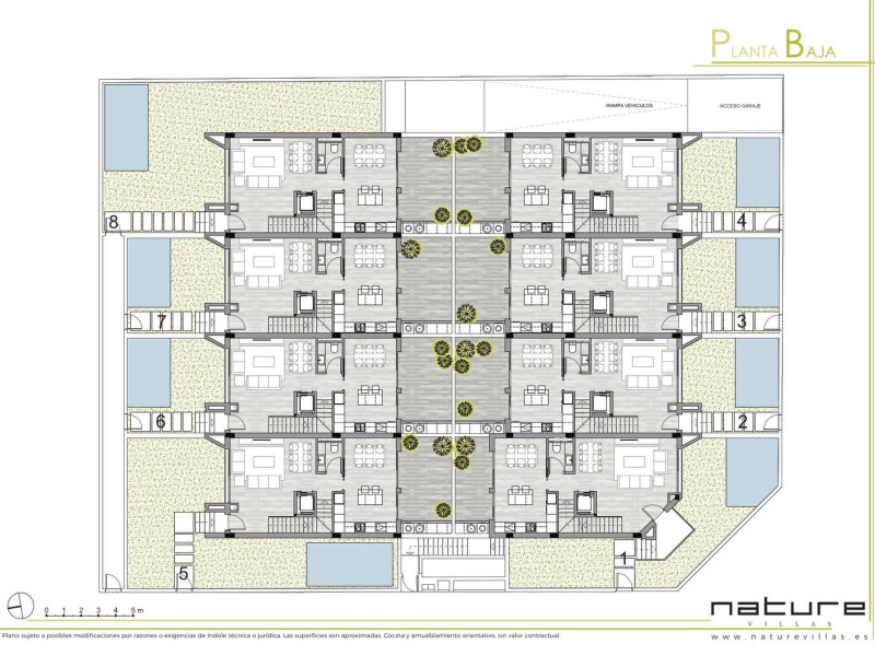 Obra nueva Nature Villas en Gata de Gorgos (Revista) plan 1