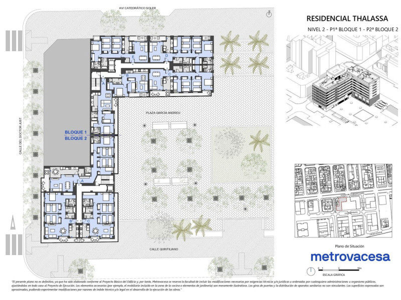 Nowa nieruchomość Thalassa w Alicante / Alacant plan 1