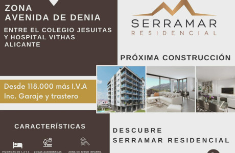 Promoción Residencial Serramar obra nueva en Alicante / Alacant photo 2