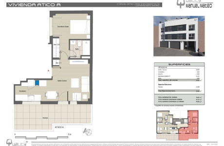 Penthouse for sale in Calle Manuel Mateo López , 6, San Sebastián de los Reyes thumbnail 2