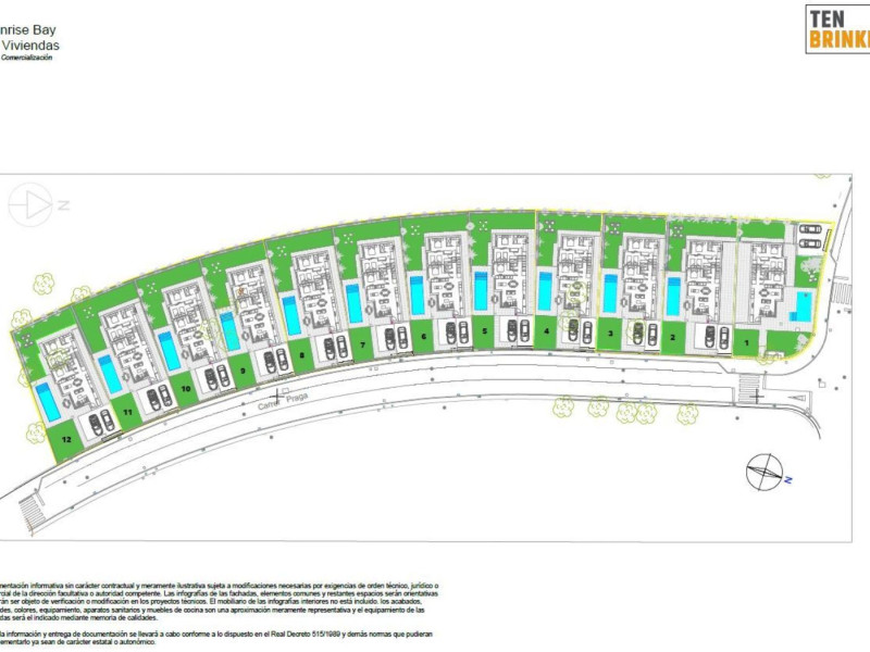 Новостройка Sunrise Bay Finestrat в Финестрат plan 1