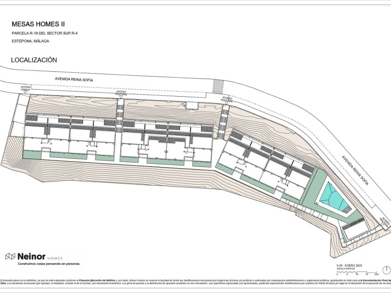 Nowa nieruchomość Mesas Homes II w Estepona plan 3