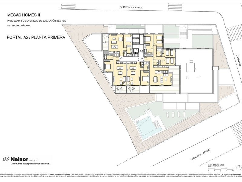 Nowa nieruchomość Mesas Homes II w Estepona plan 6