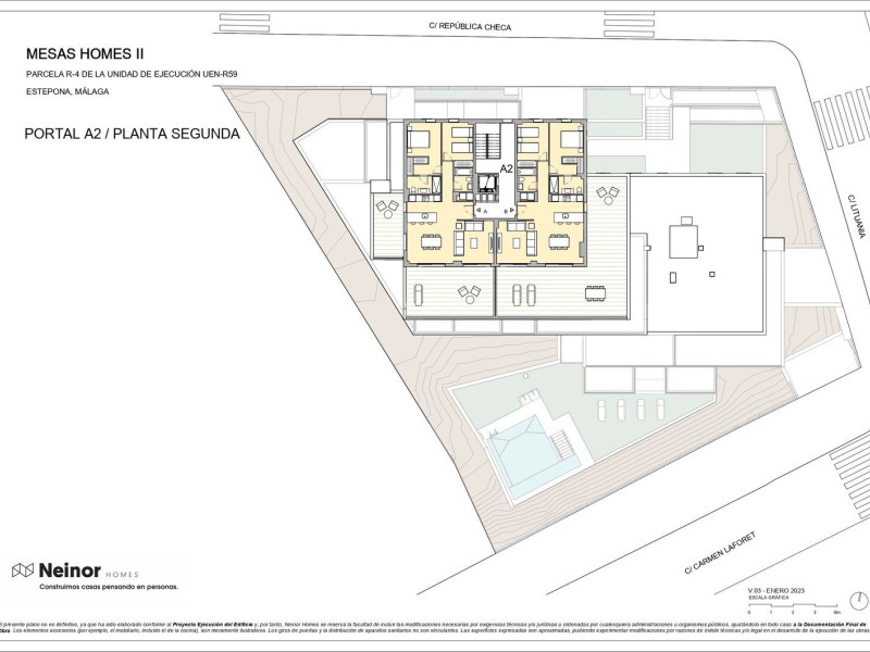 Nowa nieruchomość Mesas Homes II w Estepona plan 7