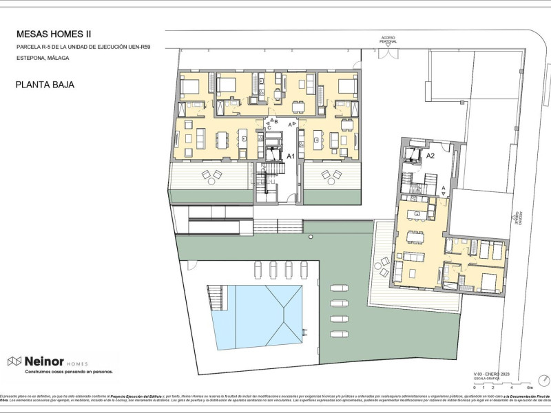 Nowa nieruchomość Mesas Homes II w Estepona plan 8