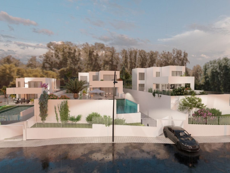 Obra nueva Villa en parcela 91 en Mijas (Revista) photo 2