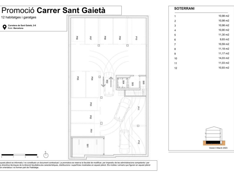 Venta de duplex en Calle Sant Gaietà, 6, Rubí photo 3