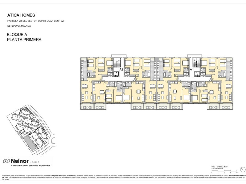 Новостройка Atica Homes в Эстепона plan 3