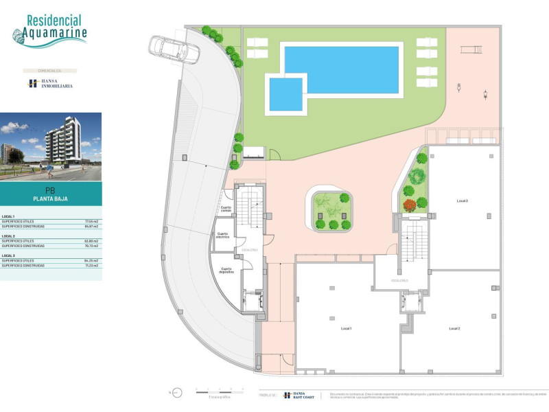 Penthouse sale in  San Antonio 17, El Campello plan 1