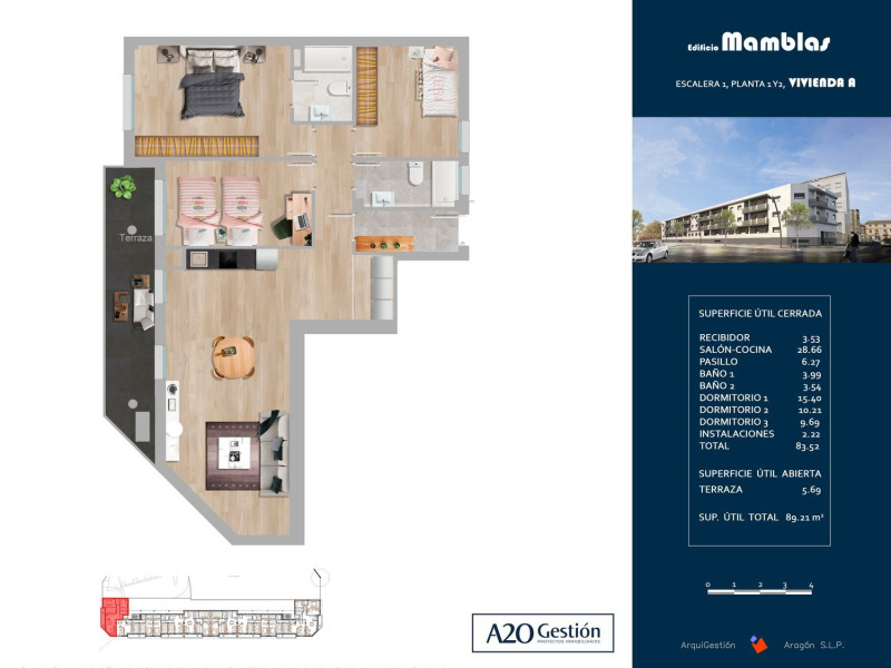 Venta de piso en Calle Rosa Lausin Herce s/n, Zaragoza
photo 5