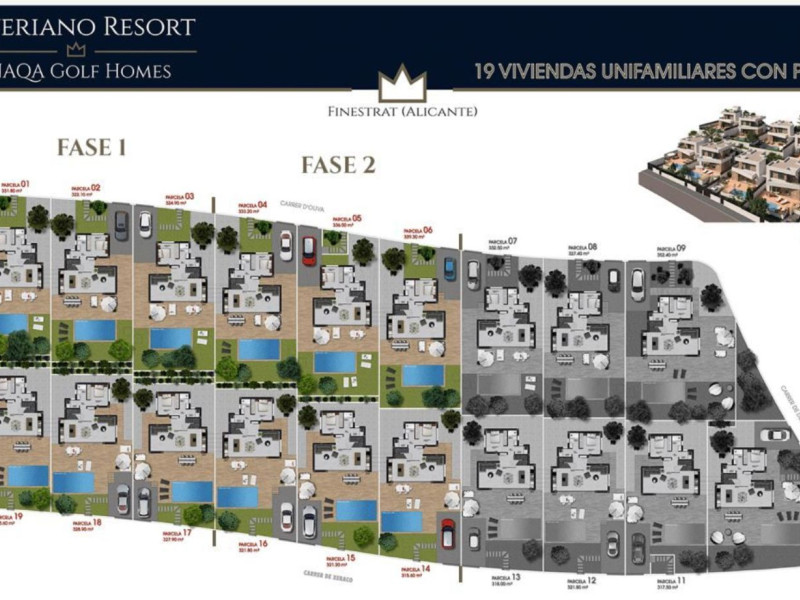 Obra nueva Severiano Resort en Finestrat (Revista) plan 3