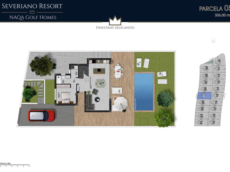 Obra nueva Severiano Resort en Finestrat (Revista) plan 7