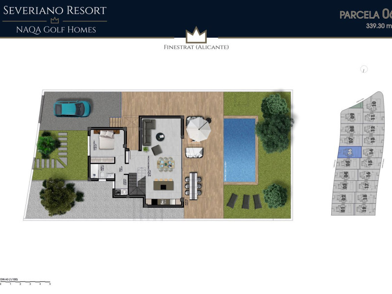Obra nueva Severiano Resort en Finestrat (Revista) plan 8