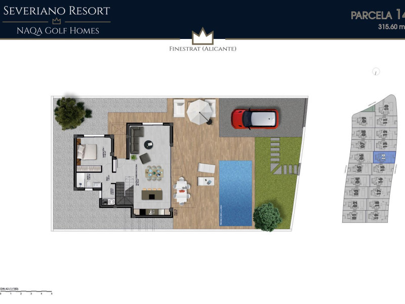 Obra nueva Severiano Resort en Finestrat (Revista) plan 9