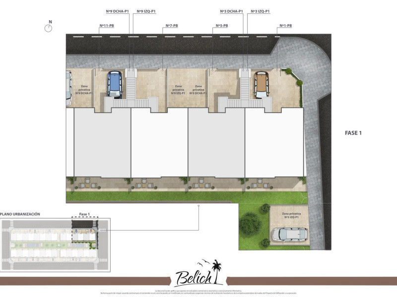 Obra nueva Residencial Belich III en San Pedro del Pinatar (Revista) plan 2