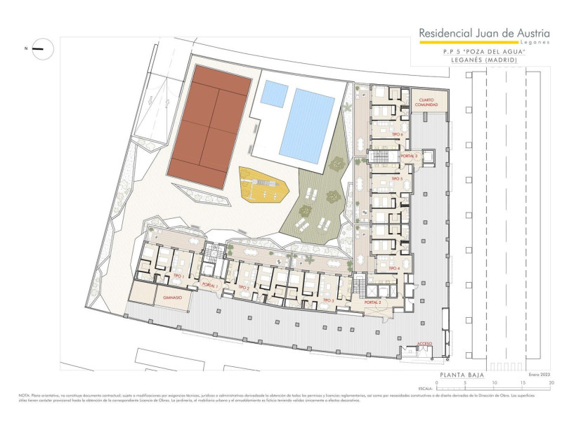 Venta de piso en Calle Urano, 2, Leganés
 plan 1