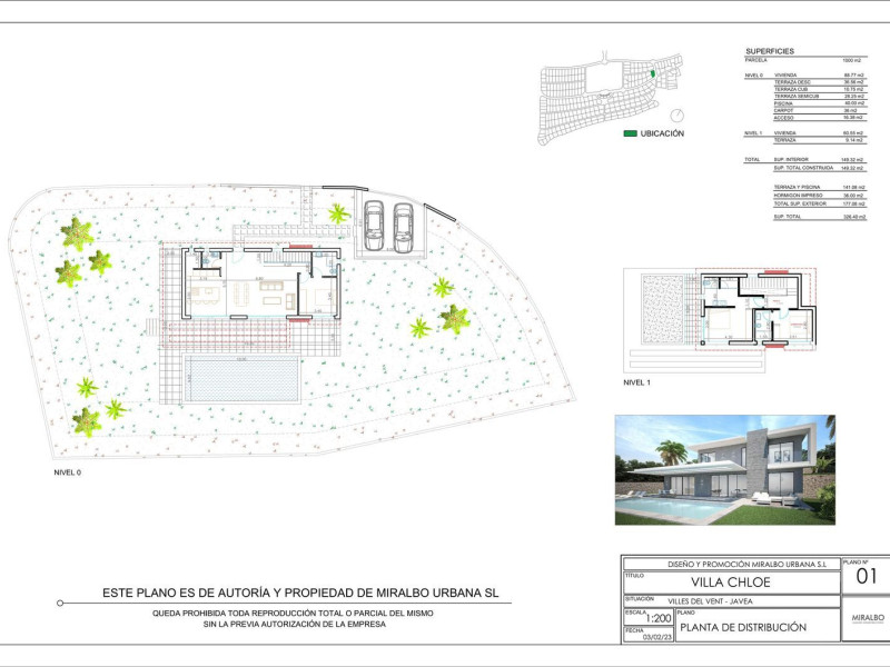 Новостройка Villa Chloe в Хавья/Хабия plan 1