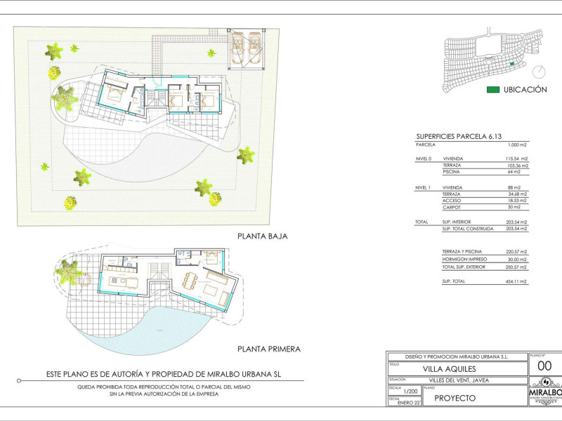 Новостройка Villa Aquiles в Хавья/Хабия plan 1