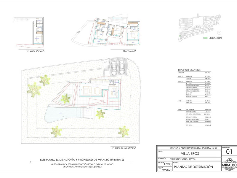 Новостройка Villa Eros в Хавья/Хабия plan 1