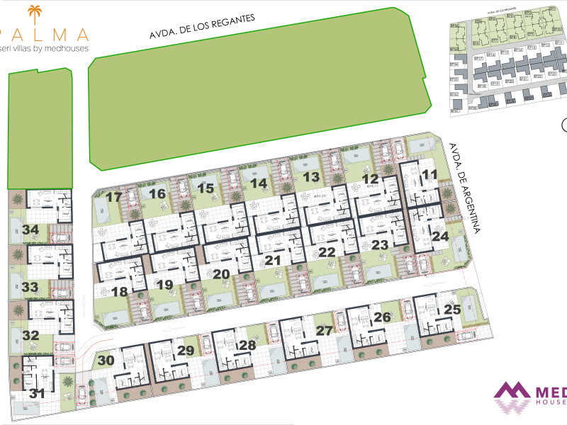 New construction Villas Palma in Rojales plan 1