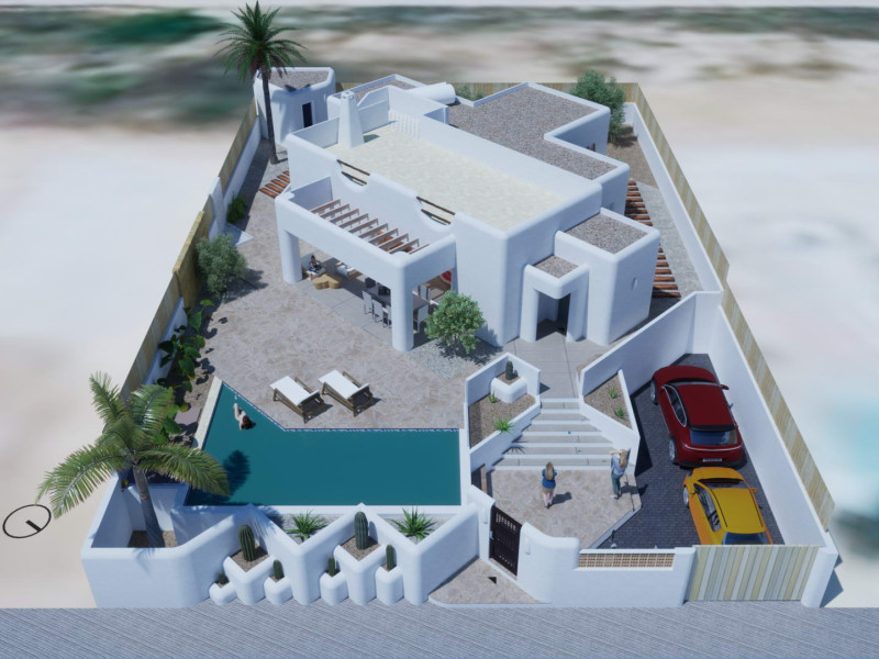 Obra nueva Can Roma en Polop (Revista) plan 2