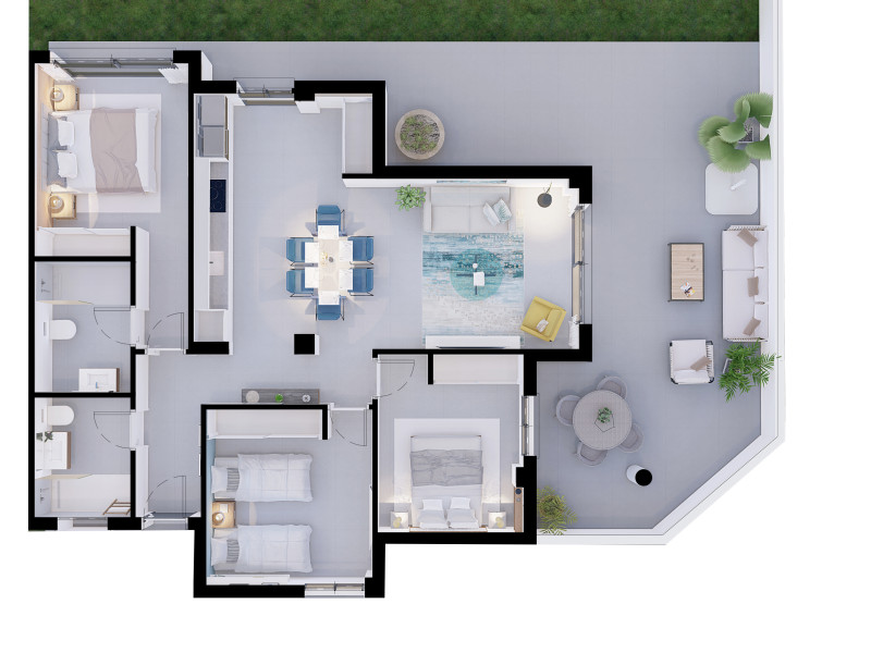 Nowa nieruchomość Edificio Las Vilas 2 w La Villajoyosa / Vila Joiosa plan 1