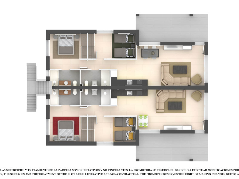 Obra nueva Serena Garden Villas en Los Alcázares (Revista) plan 5