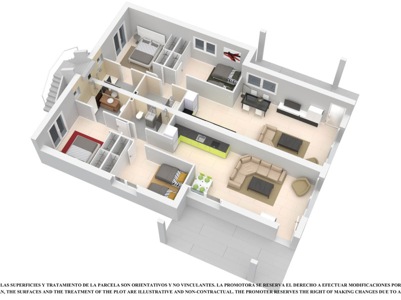 Obra nueva Serena Garden Villas en Los Alcázares (Revista) plan 6