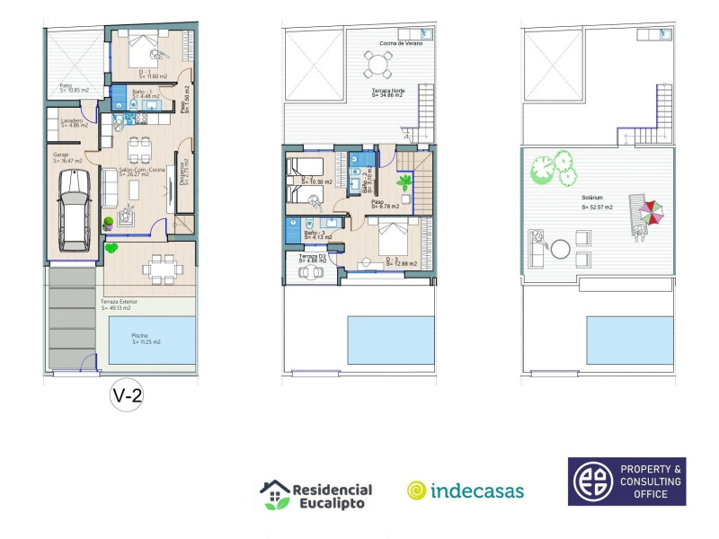Obra nueva Residencial Eucalipto en Los Alcázares (Revista) plan 1