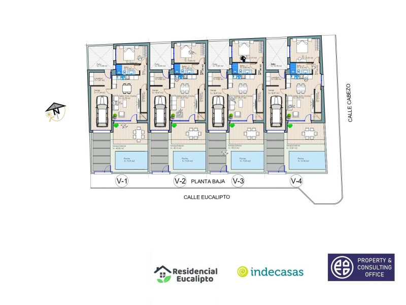 Obra nueva Residencial Eucalipto en Los Alcázares (Revista) plan 2