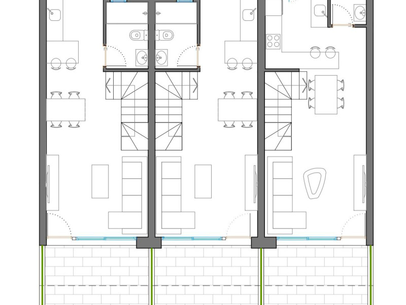 Obra nueva Residencial Almirante en San Pedro del Pinatar (Revista) plan 1