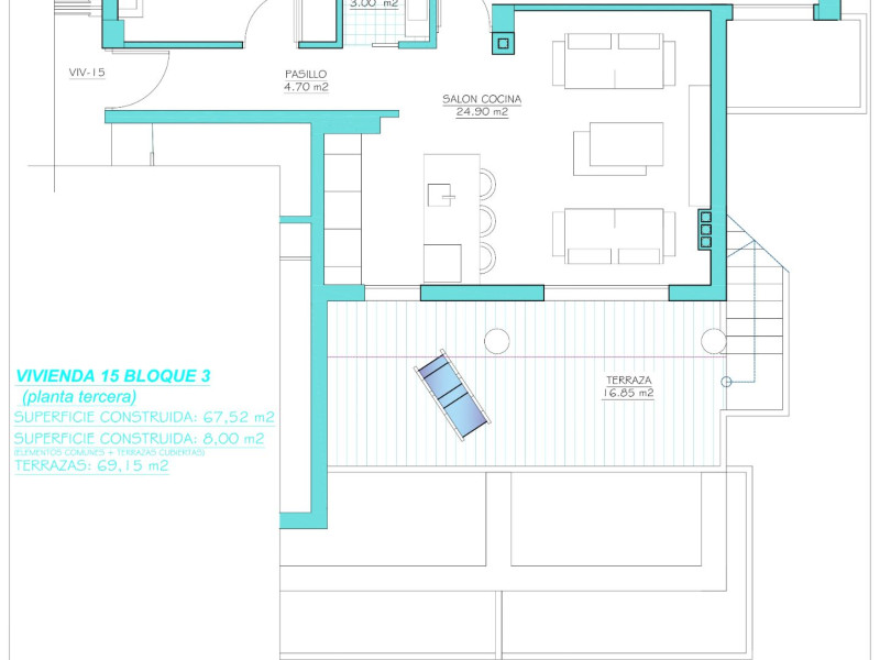 Obra nueva Levansur Home V en Torre-Pacheco (Revista) plan 5