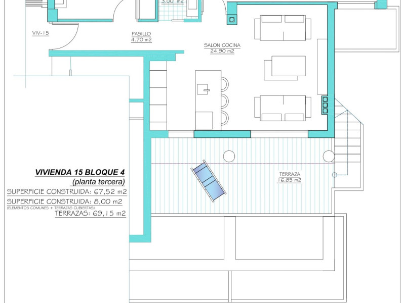 Obra nueva Levansur Home V en Torre-Pacheco (Revista) plan 12