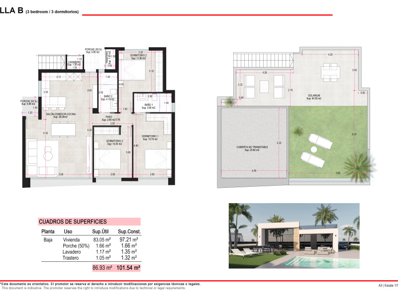Obra nueva Residencial Oriol en Alhama de Murcia (Revista) plan 3