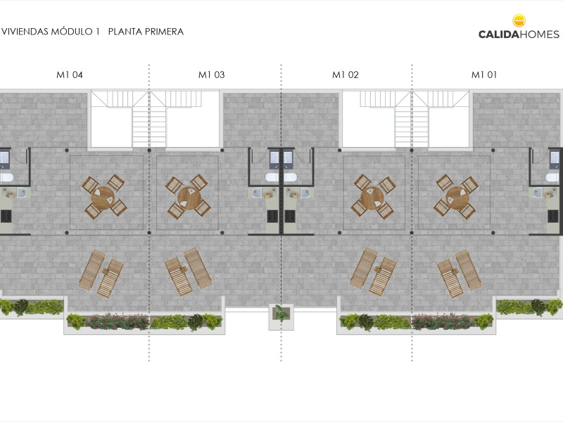 Sale of townhouse in , Torre-Pacheco plan 5