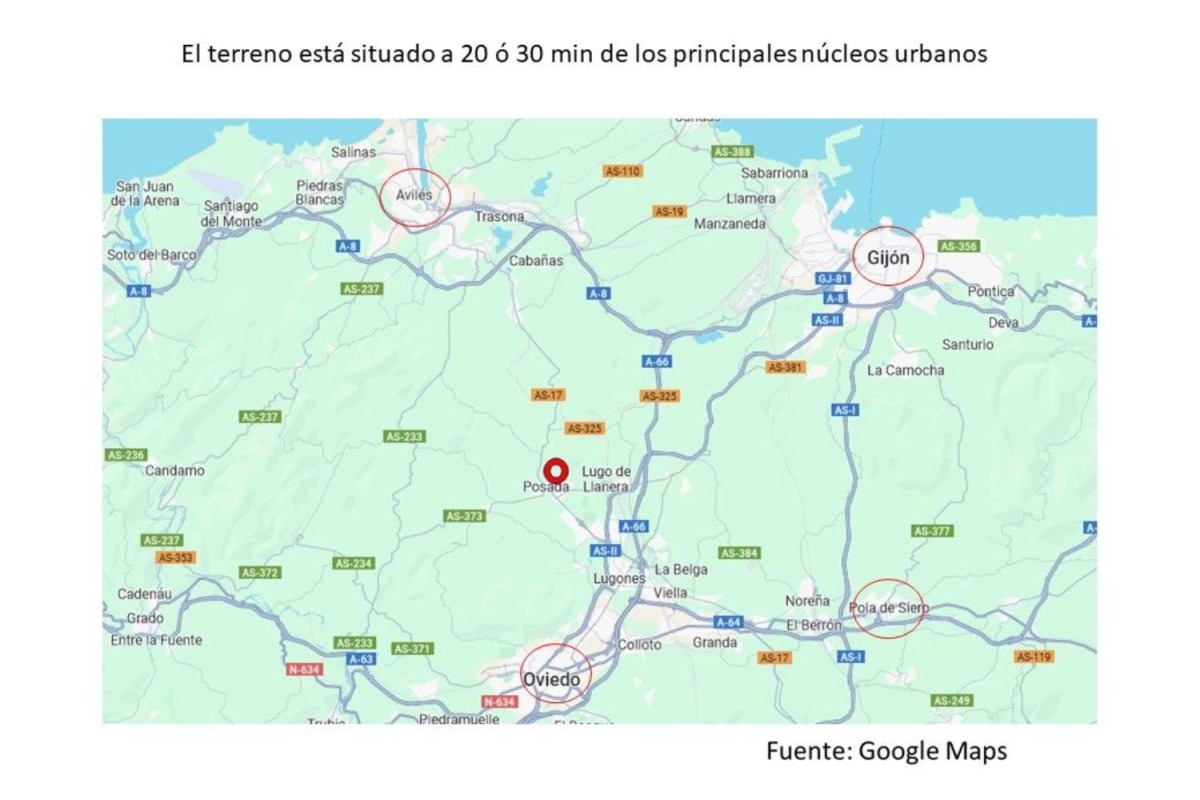 Terreno en venta en Llanera, Asturias photo 3