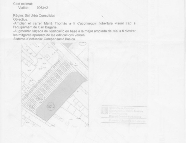 Terreno en venta en calle de Marià Thomàs i Barba, 20 photo 1