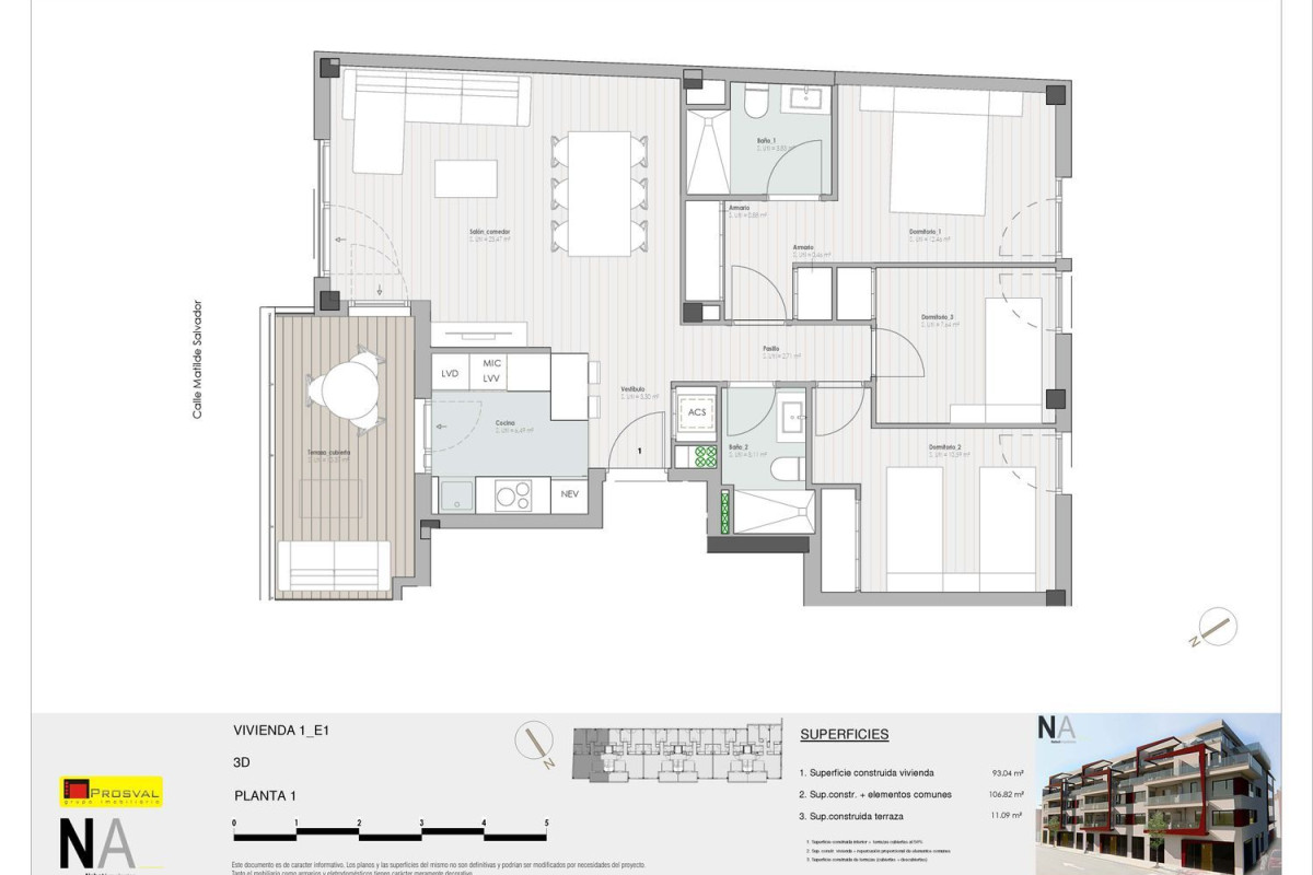 Piso en venta en calle Matilde Salvador, 3, Bonrepos i Mirambell
 photo 5
