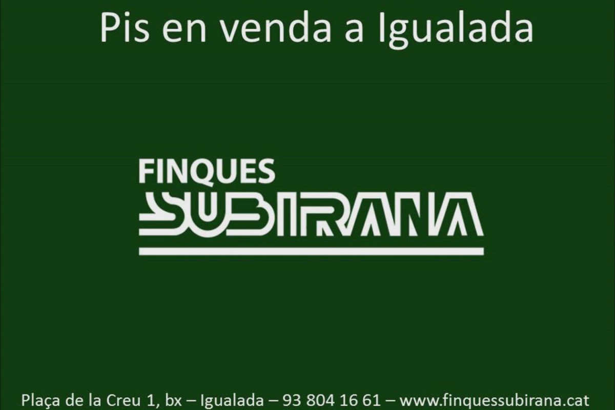 Sale of apartment in Center, Igualada
photo 1