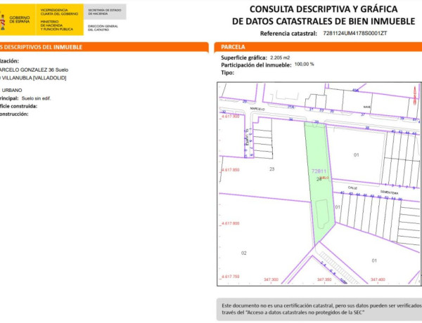 Terreno en venta en avenida D.marcelo Gonzalez Martin, 36 photo 1