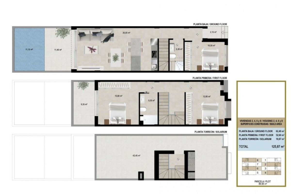 Venta de chalet adosado en  San Javier , San Javier photo 4