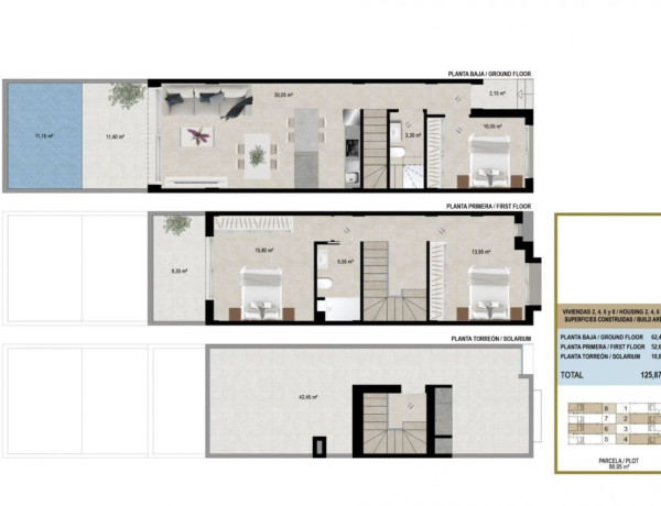 Chalet adosado en venta en  San Javier , San Javier photo 4