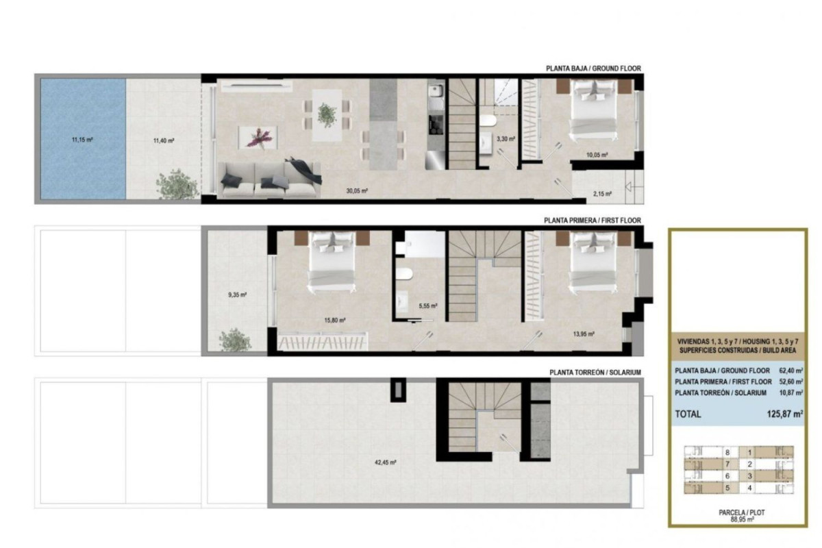 Venta de chalet adosado en  San Javier , San Javier photo 5