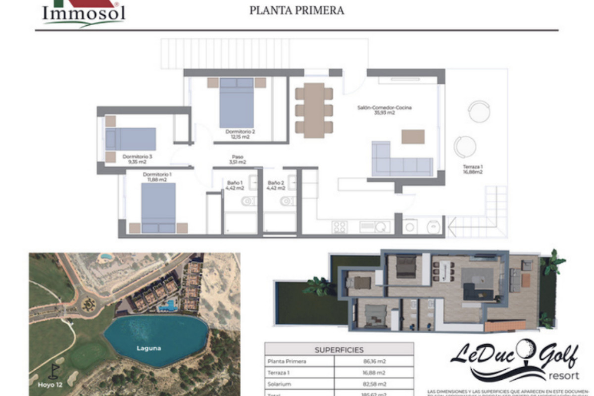 Obra nueva LeDuc Golf Resort en Finestrat (Revista) plan 6